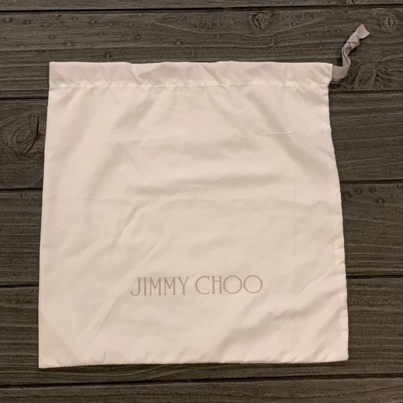 Jimmy Choo Accessories - Jimmy Choo Large Drawstring Dust Cover Bag